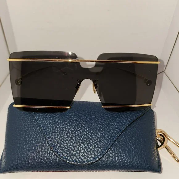 Loewe | Accessories | Loewe Square Metalframe Sunglasses  display picture 3